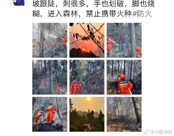 贵州连发221起山火，他们的朋友圈让人破防……
