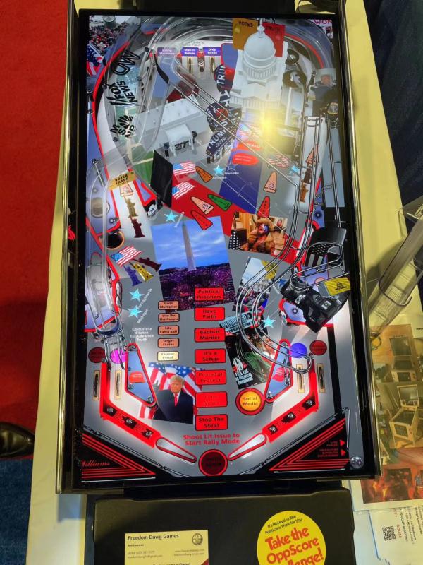 美媒：“国会山骚乱版弹球游戏”引争议，制作者称发布免费游戏软件被禁