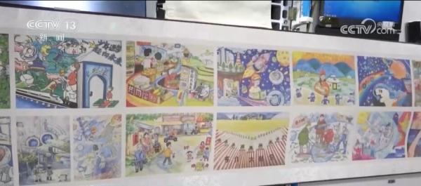 “天宫画展”上新！彩笔绘出未来畅想 点亮少年“中国梦”