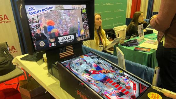 美媒：“国会山骚乱版弹球游戏”引争议，制作者称发布免费游戏软件被禁