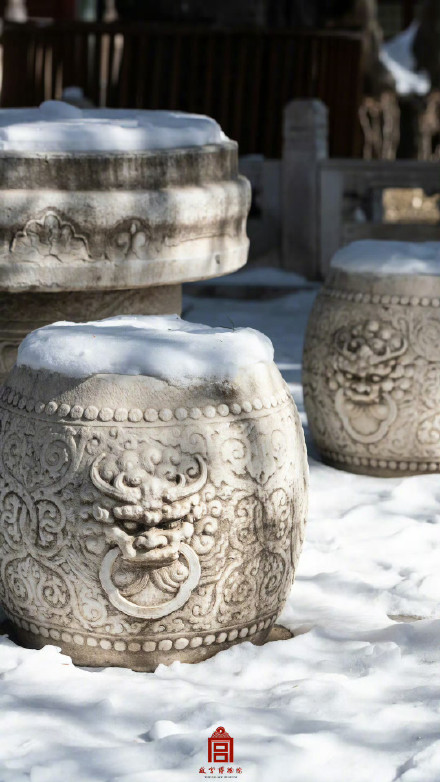 春雪消融之际的故宫惊艳了岁月