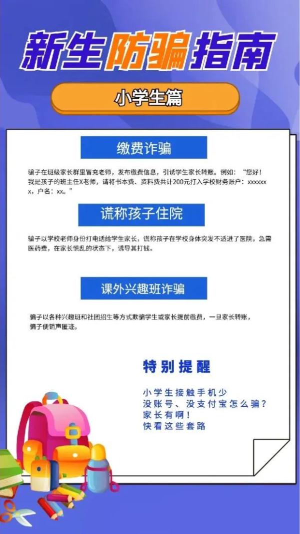 @所有学生,避坑!开学季的各种诈骗方式! @所有学生,避坑!开学季的各种诈骗方式!