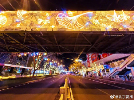 北京西城春节景观摆放至3月中下旬