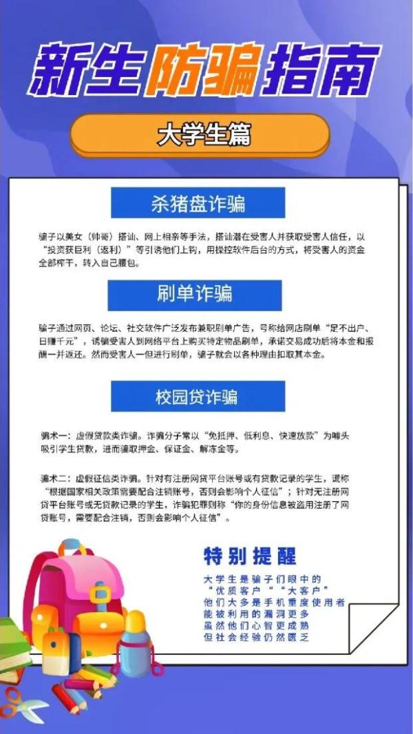 @所有学生,避坑!开学季的各种诈骗方式! @所有学生,避坑!开学季的各种诈骗方式!