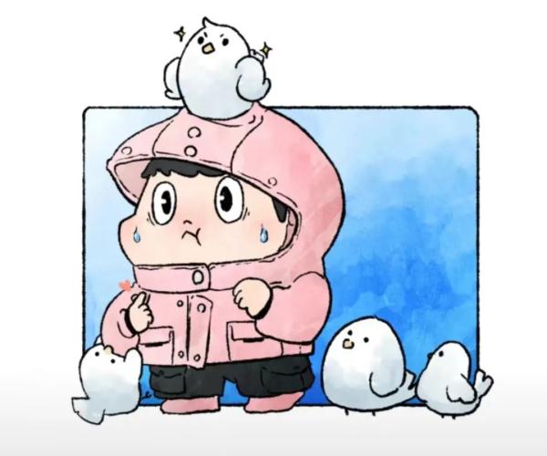 鸽子拿捏人类幼崽，引发一场网友绘画大赛