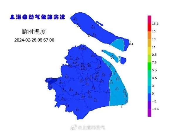 “冷得有性价比！终于下雪了！”今晨上海全城跌破冰点，啥时候能暖和点？