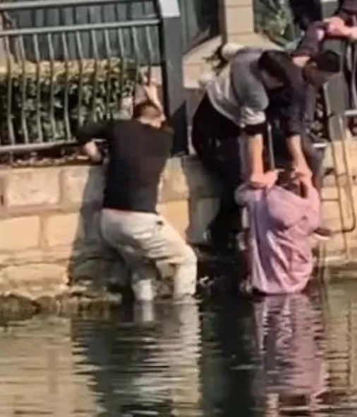 事发石家庄！他不会游泳，却果断跳入河中……