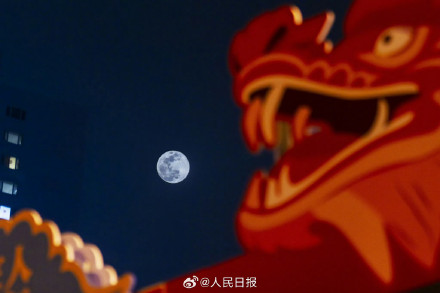 别再错过！全国多地视角的龙年第一轮满月