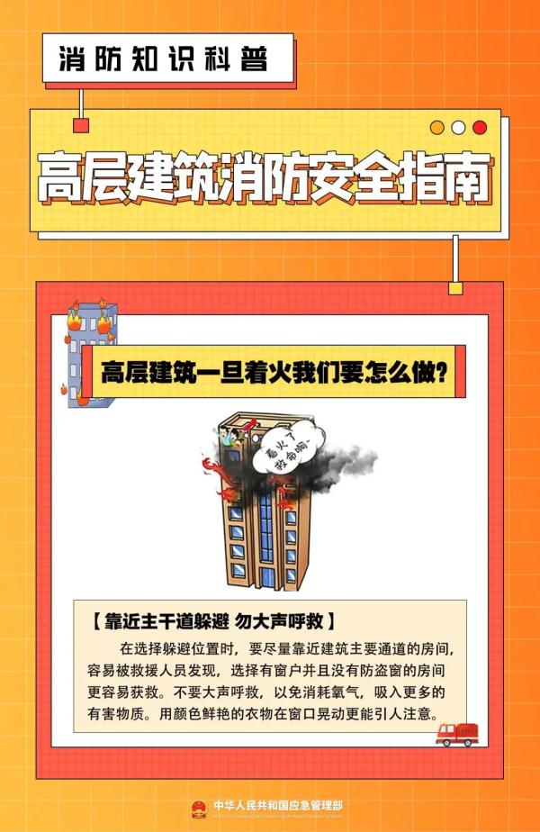 高层建筑起火逃不逃？该如何逃？这几点请牢记