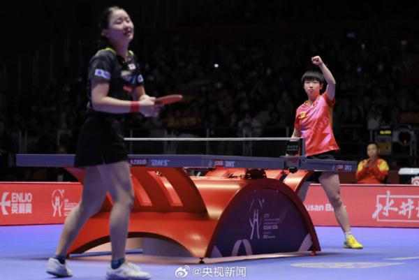 女乒,赢了!6连冠! 女乒,赢了!6连冠!