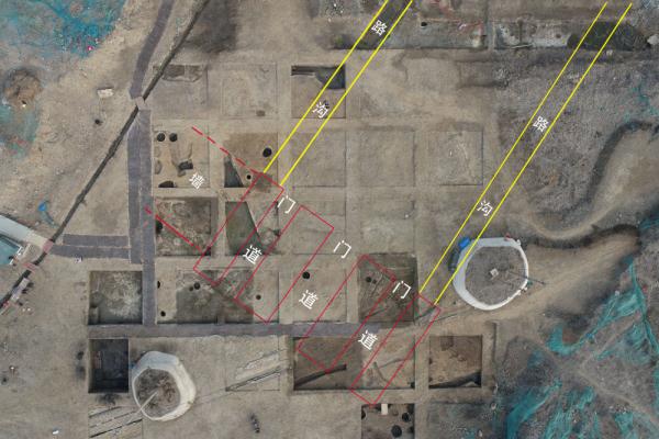 南京发现六朝梁代御道,国门