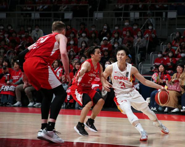 篮球|亚洲杯预选赛：中国队不敌日本队