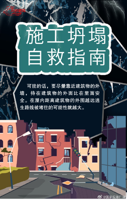 突发施工坍塌如何自救? 突发施工坍塌如何自救?