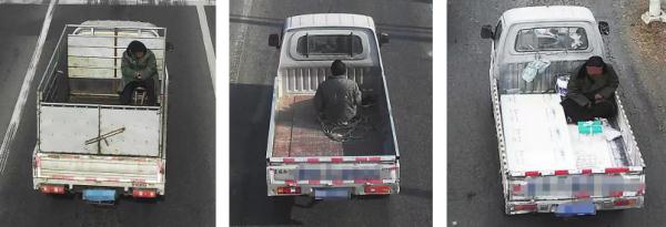 车座不够车斗“凑” 违法又危险! 车座不够车斗“凑” 违法又危险!