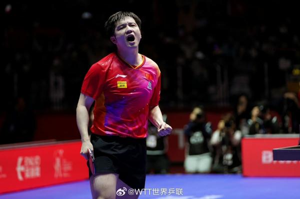 国乒男团3∶0战胜法国队，夺得世乒赛11连冠