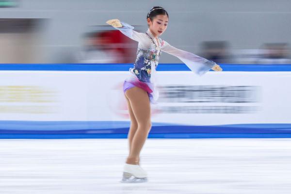 “十四冬”花样滑冰:金书贤女单摘金 “十四冬”花样滑冰:金书贤女单摘金