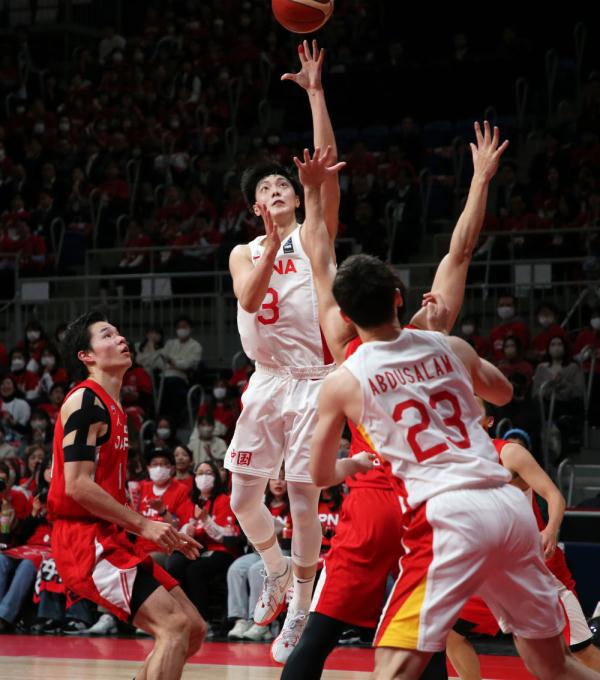 篮球|亚洲杯预选赛：中国队不敌日本队