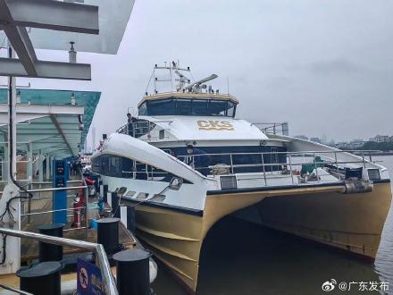 广州琶洲港澳客运口岸累计客运量破10万人次