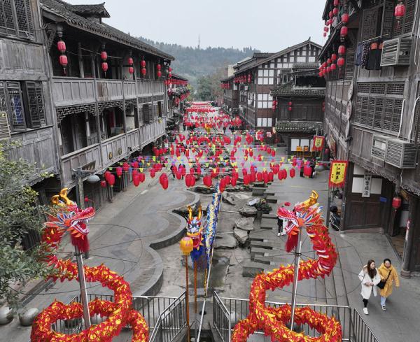 图片新闻丨重庆潼南：双江古镇焕发新活力