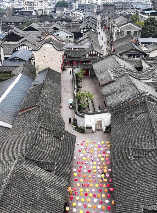 图片新闻丨重庆潼南：双江古镇焕发新活力