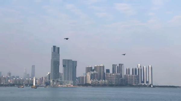 科幻照进现实！深圳“空中的士”首飞，到珠海仅需20分钟