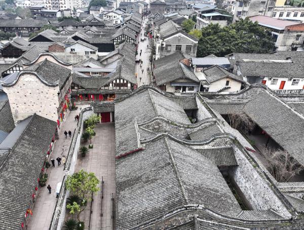 图片新闻丨重庆潼南：双江古镇焕发新活力