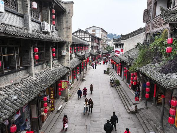 图片新闻丨重庆潼南：双江古镇焕发新活力