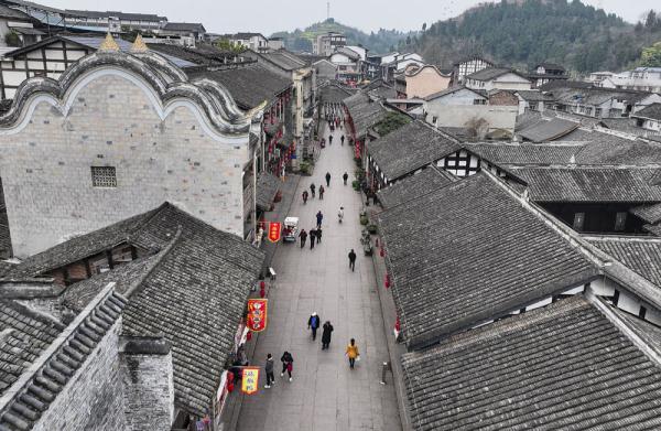 图片新闻丨重庆潼南：双江古镇焕发新活力