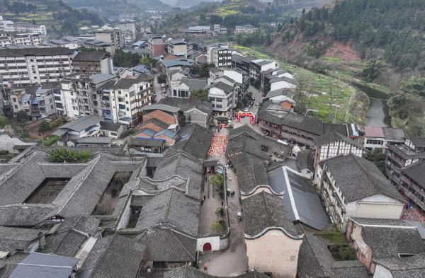 图片新闻丨重庆潼南：双江古镇焕发新活力