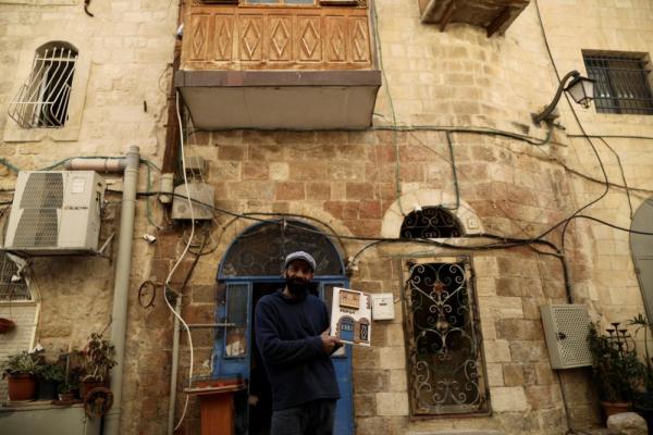 耶路撒冷老城的银器店