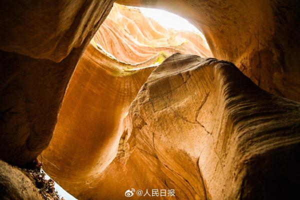 大自然的梦幻！甘泉大峡谷光影变幻质感拉满