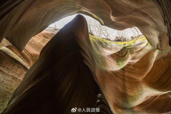 大自然的梦幻！甘泉大峡谷光影变幻质感拉满