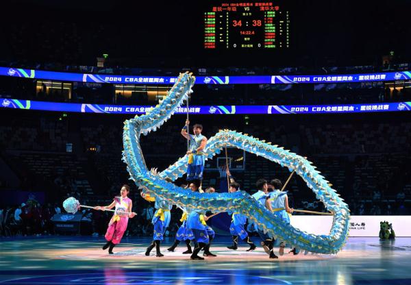 CBA全明星赛星锐赛 | 清华大学队胜星锐一年级队