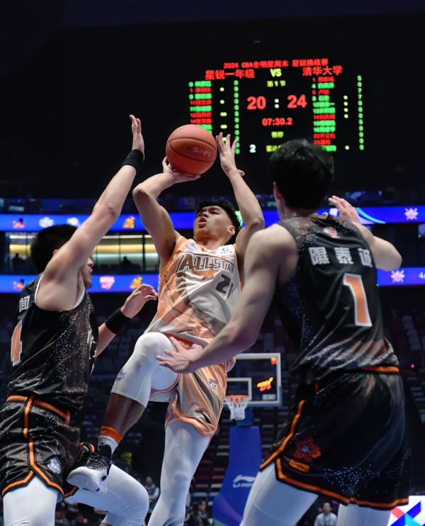 CBA全明星赛星锐赛 | 清华大学队胜星锐一年级队