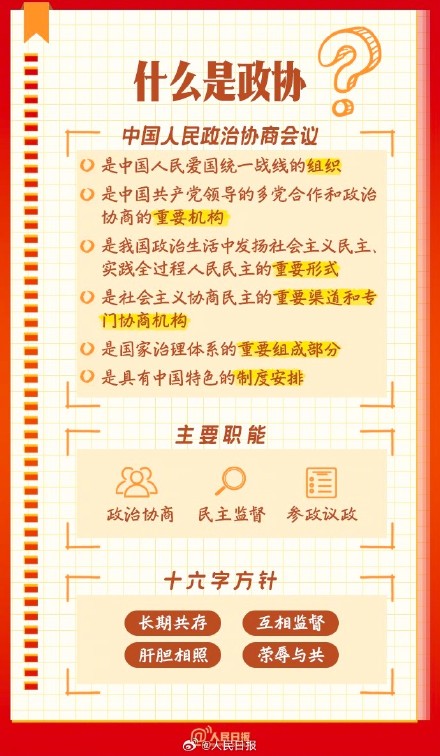学习收藏!9图了解政协知识点 学习收藏!9图了解政协知识点