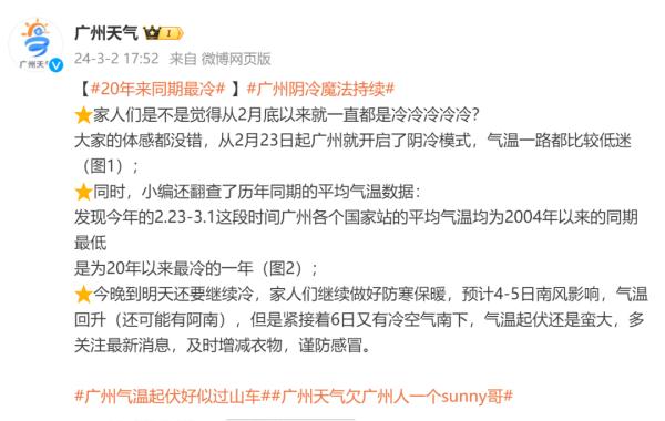 一直冷冷冷？未完！广州本月还有4次冷空气过程