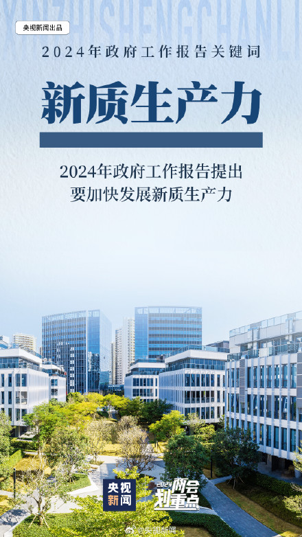 新质生产力是什么？一组图带你了解！