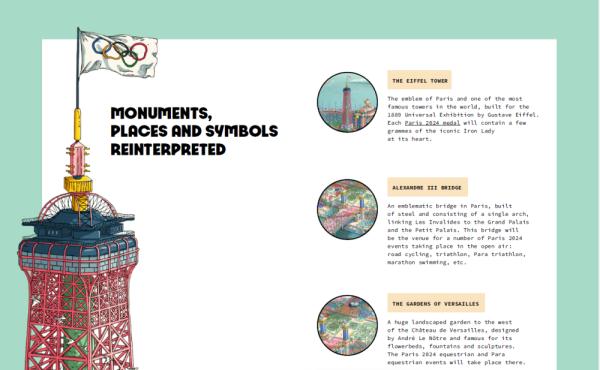 巴黎奥运会海报出炉：“塞纳上河图”？