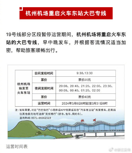 今天起，杭州地铁部分区段停运