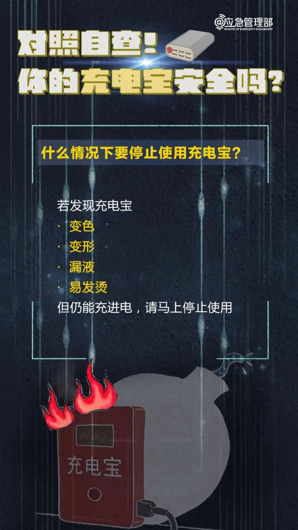 充电宝也有使用年限？注意，看这里的标识