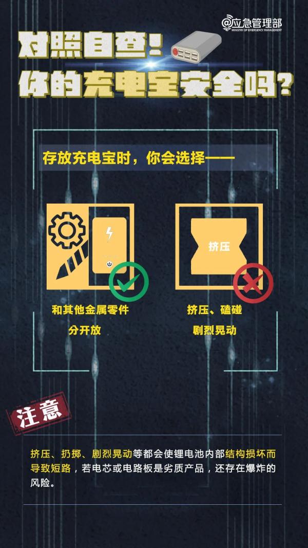 充电宝也有使用年限？注意，看这里的标识