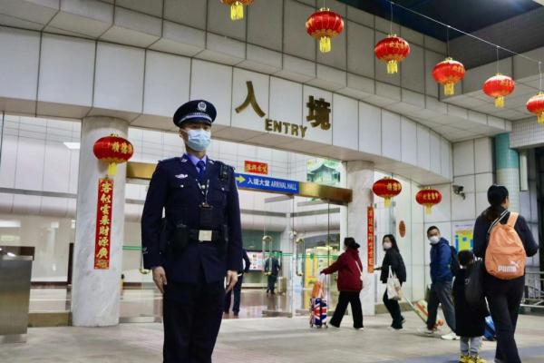 春运期间广州边检总站出入境旅客超140万人次