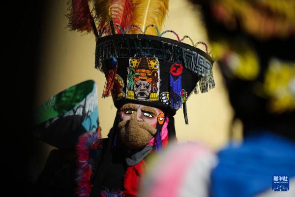 墨西哥霍奇米尔科:狂欢节游行 墨西哥霍奇米尔科:狂欢节游行