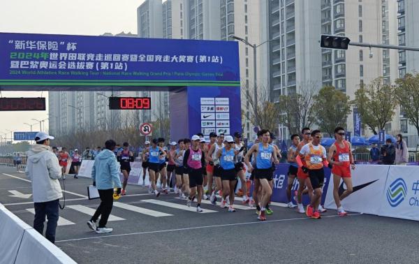 竞走混合接力奥运选拔赛在太仓举行