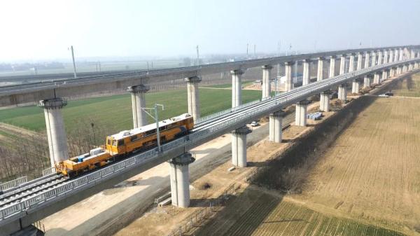 日兰高铁庄寨至兰考南段启动动态验收 日兰高铁庄寨至兰考南段启动动态验收