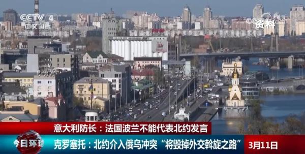 意大利防长：他们不能代表北约