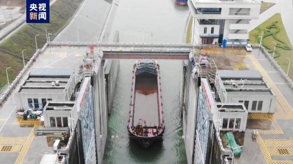 广西大藤峡船闸完成年度检修 西江干线全线恢复通航