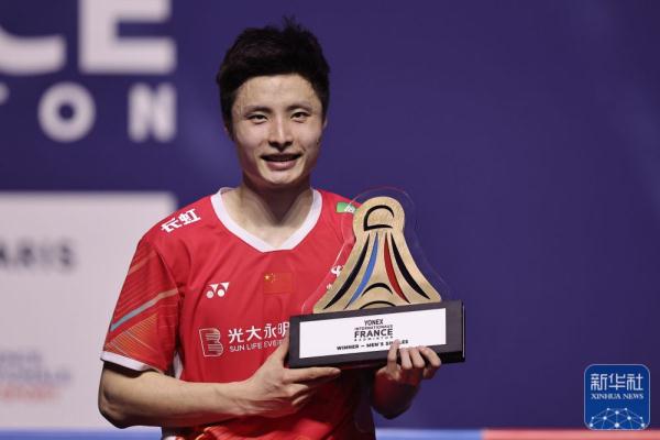 羽毛球法国公开赛｜石宇奇男单夺冠