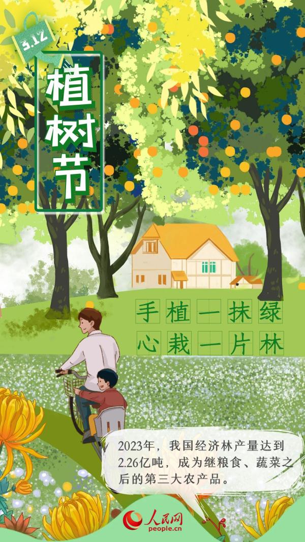 3·12植树节 | 林草兴则生态兴 为祖国添“绿” 3·12植树节 | 林草兴则生态兴 为祖国添“绿”