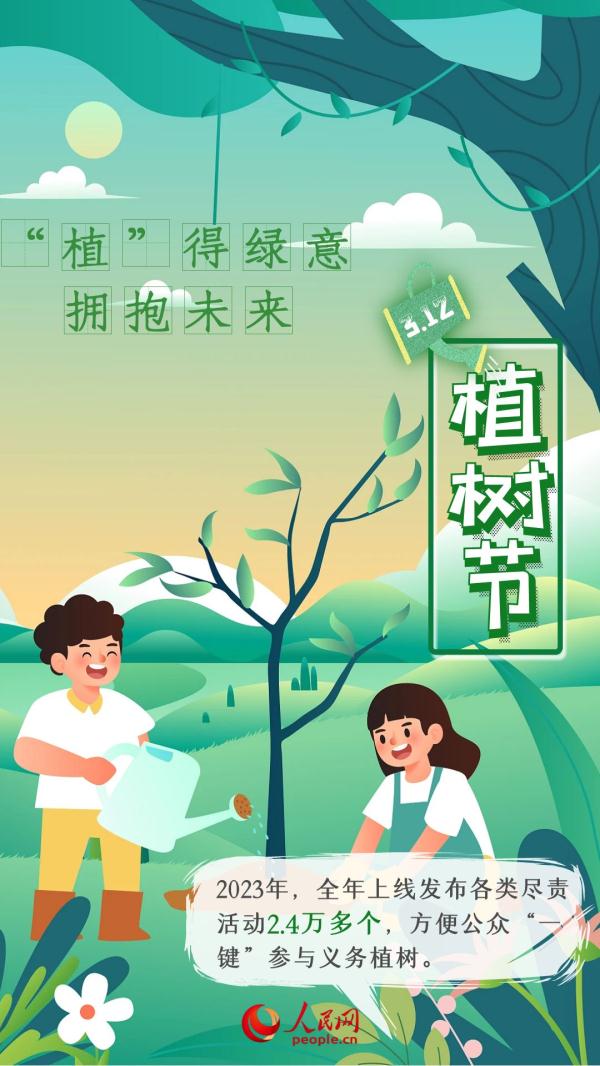 3·12植树节 | 林草兴则生态兴 为祖国添“绿” 3·12植树节 | 林草兴则生态兴 为祖国添“绿”